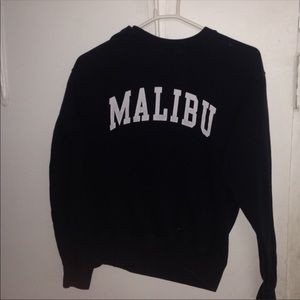 brandy melville malibu sweatshirt